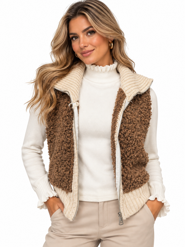 Gilet Lieke Camel