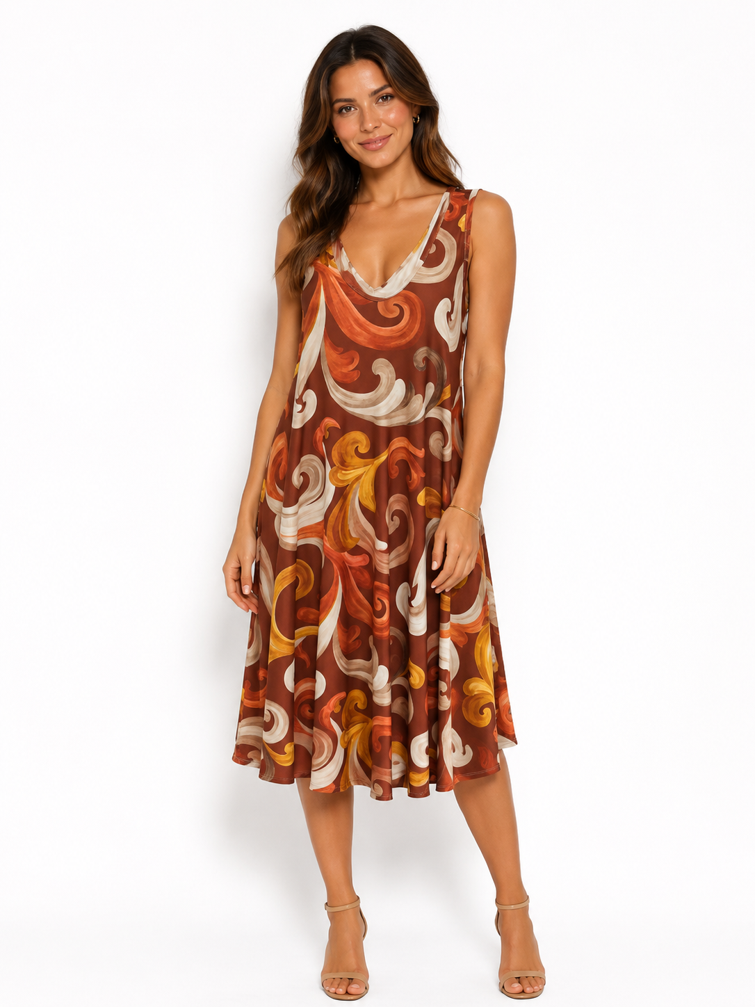 Jurk Diana Brique