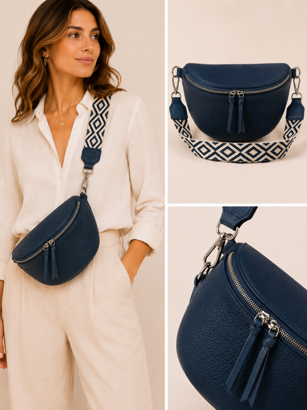 Crossbody tas Donkerblauw