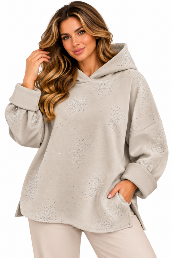 Sweater Glitter Beige