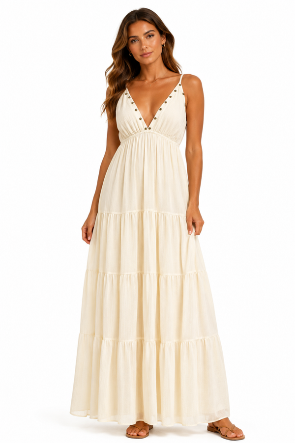 Jurk Denise Beige