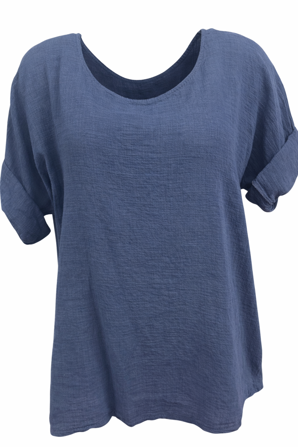 Shirt Katoen Linda Donkerblauw