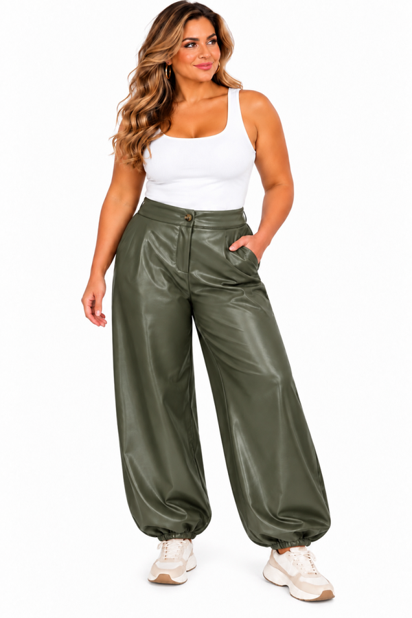 Leatherlook Bianca Army