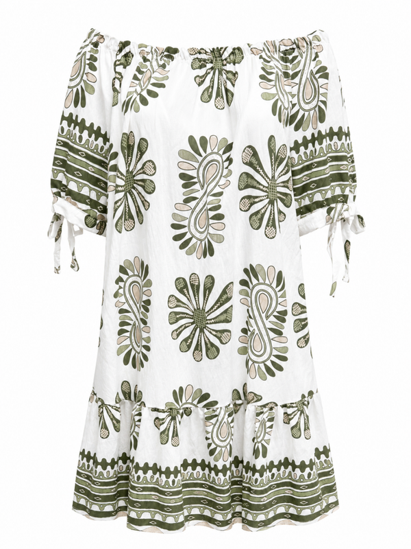 Viscose jurkje Anita Groen