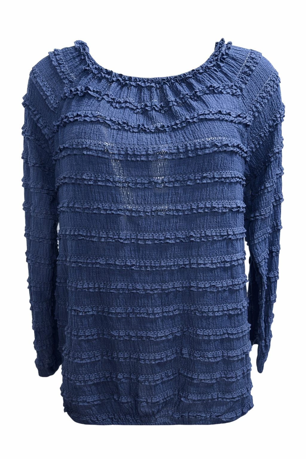 Blouse Roos Donker Blauw