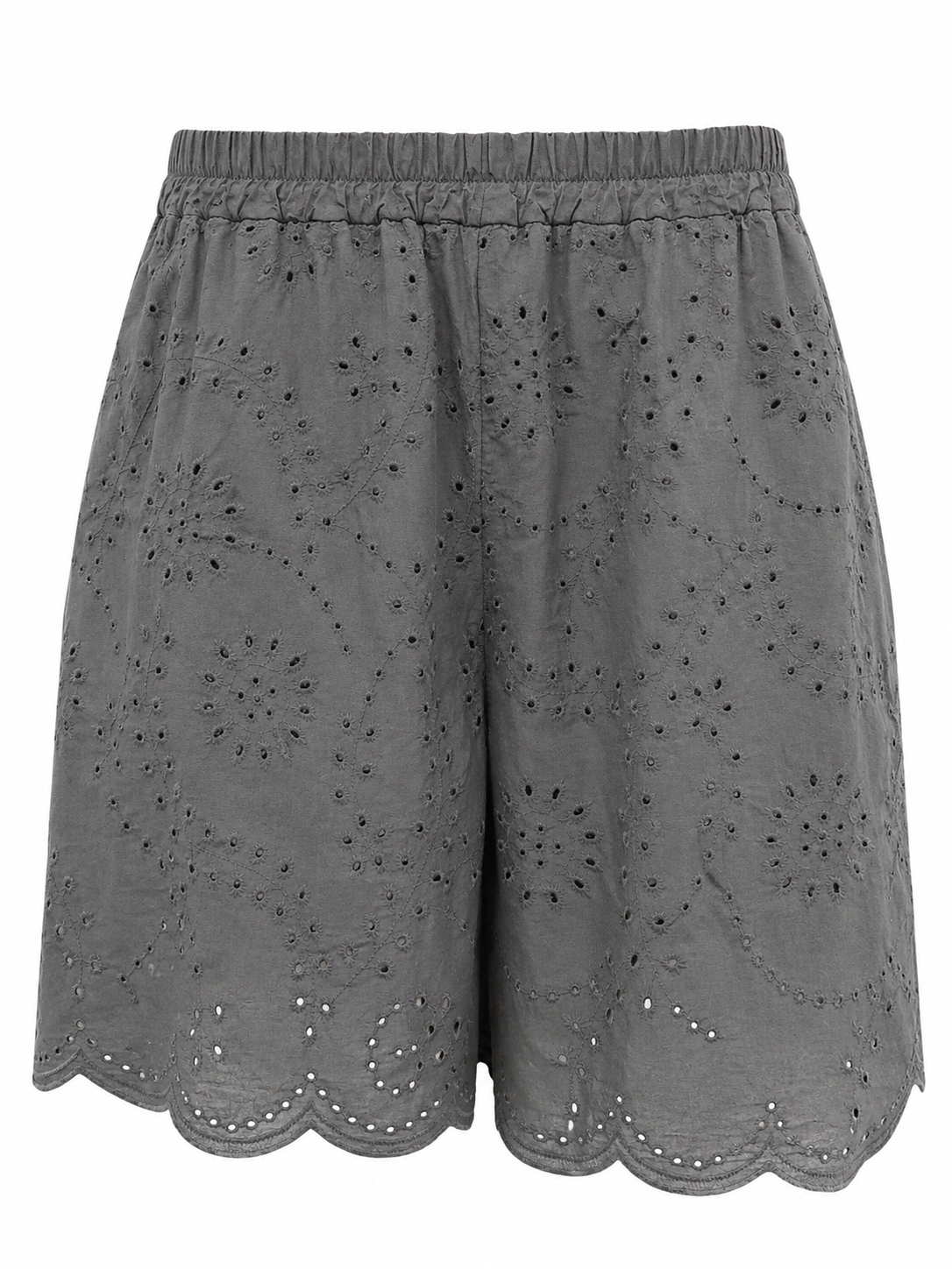 Broderie broekje Zwart