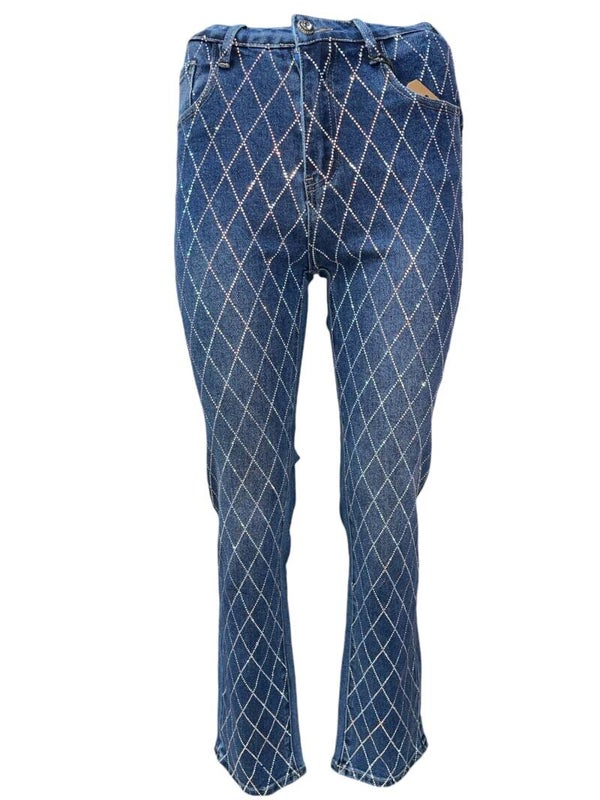 Spijker broek met Glitters🤩