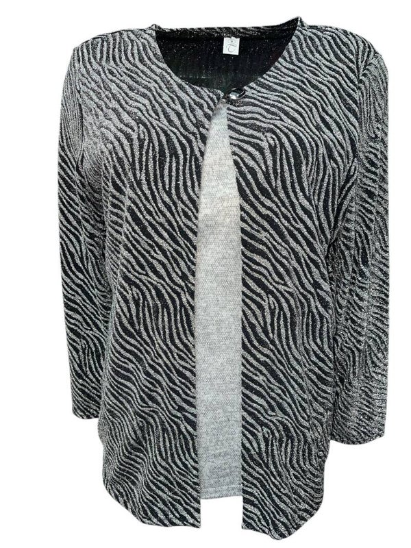 Twin Set Zilver met Grijs Print