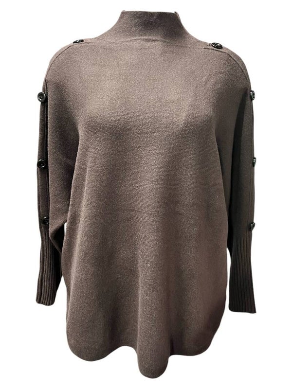 Trui Sophie donkerbruin