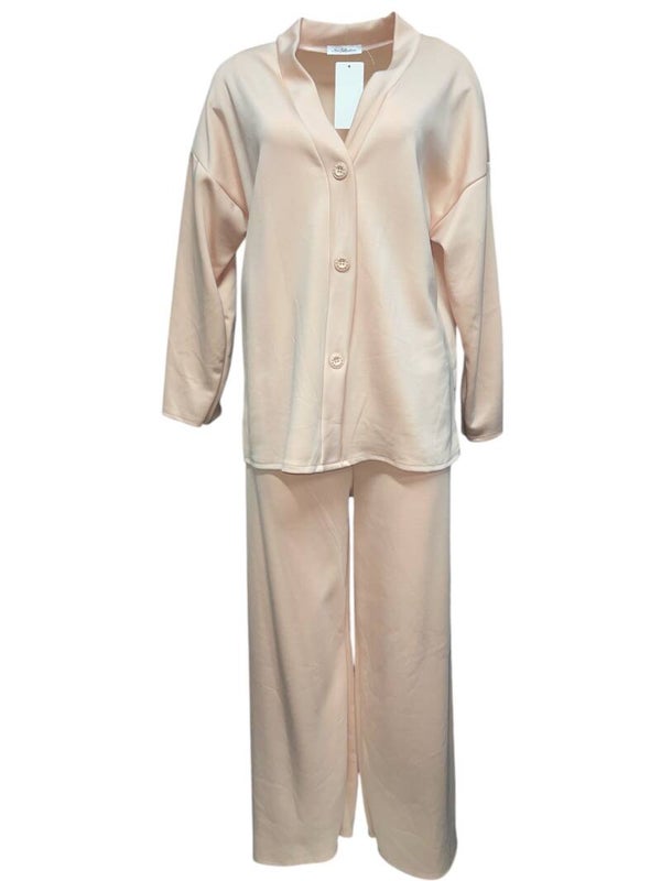 2-delig Vest met Broek Edith Peach