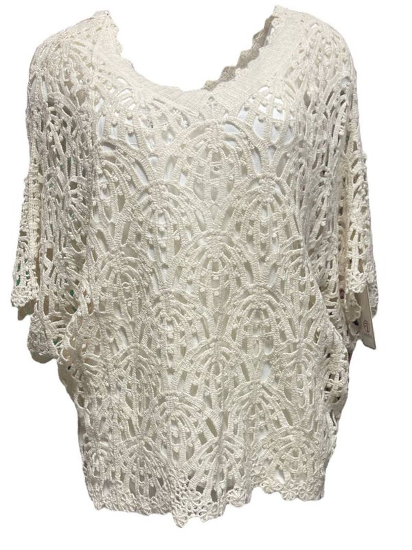 Gehaakt Jasmine Ecru