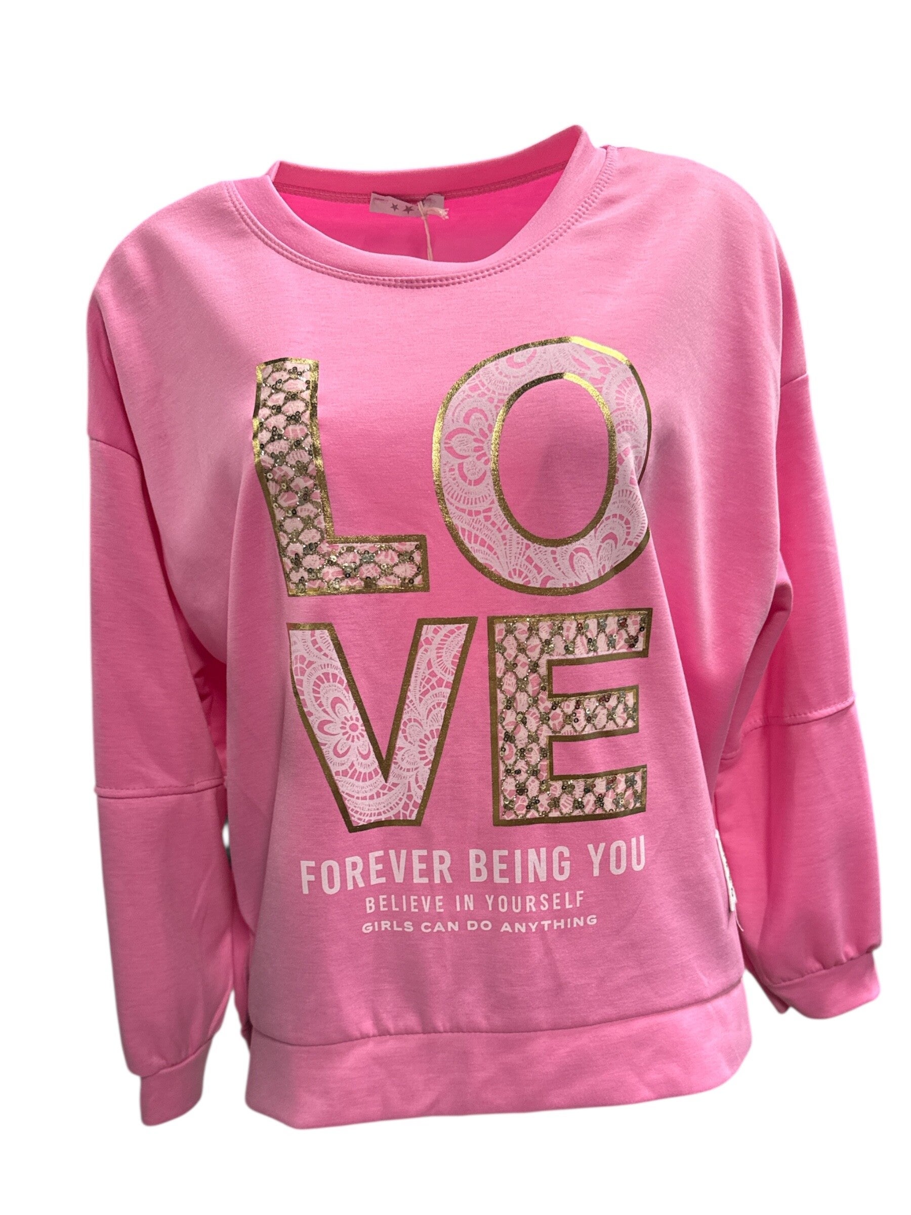 Sweater Dian Fel roze