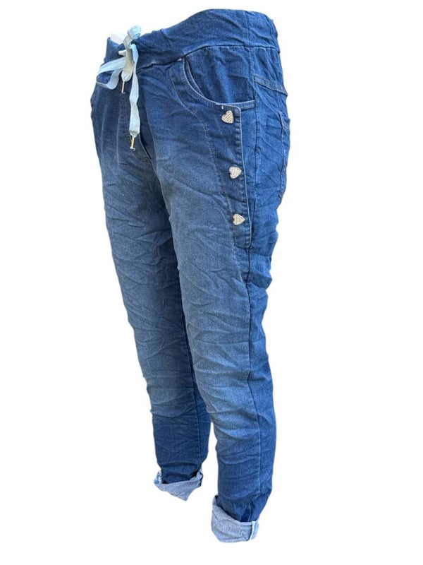 Jeans Heart Donker