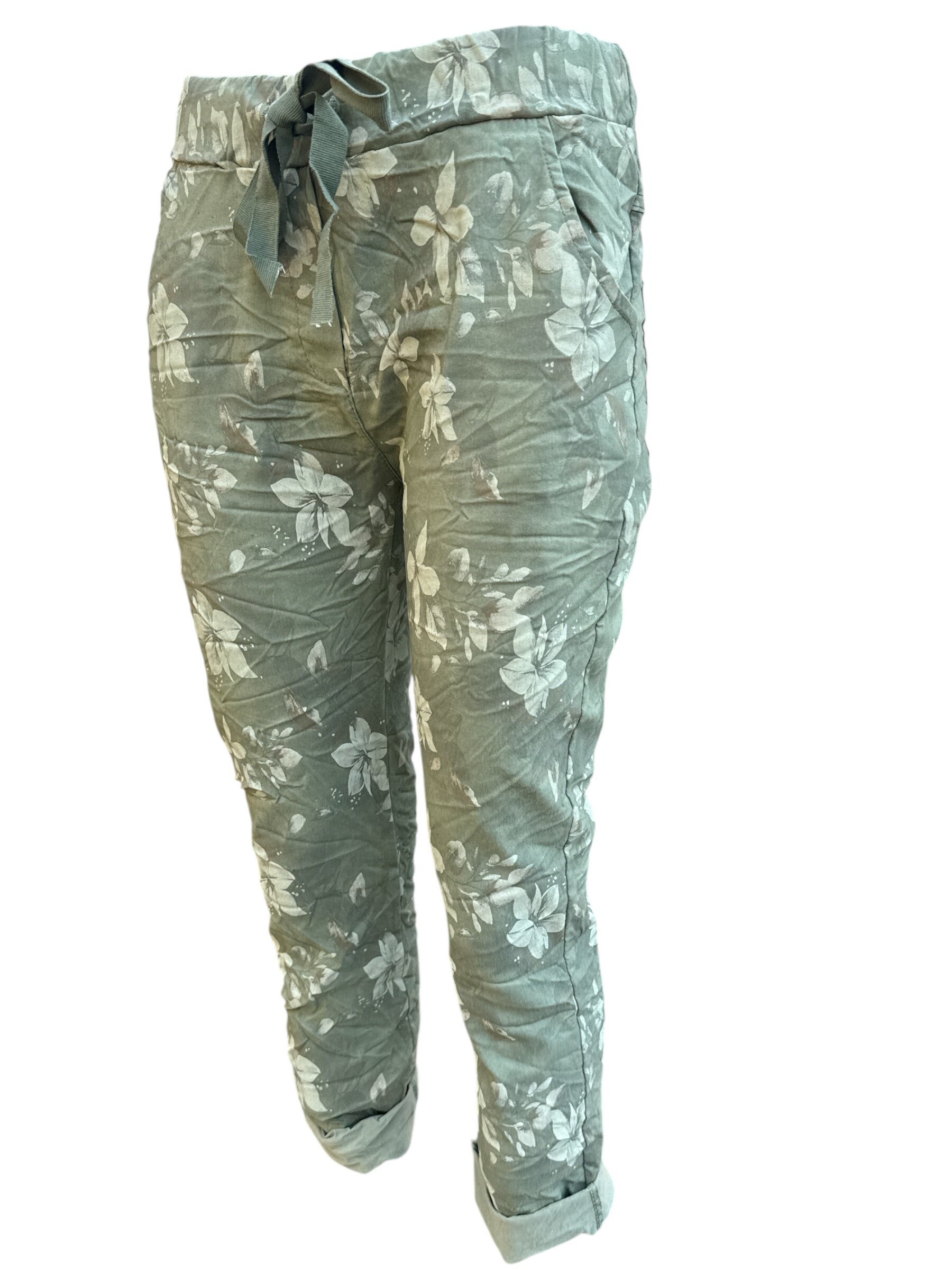 Broek Ruth Legergroen