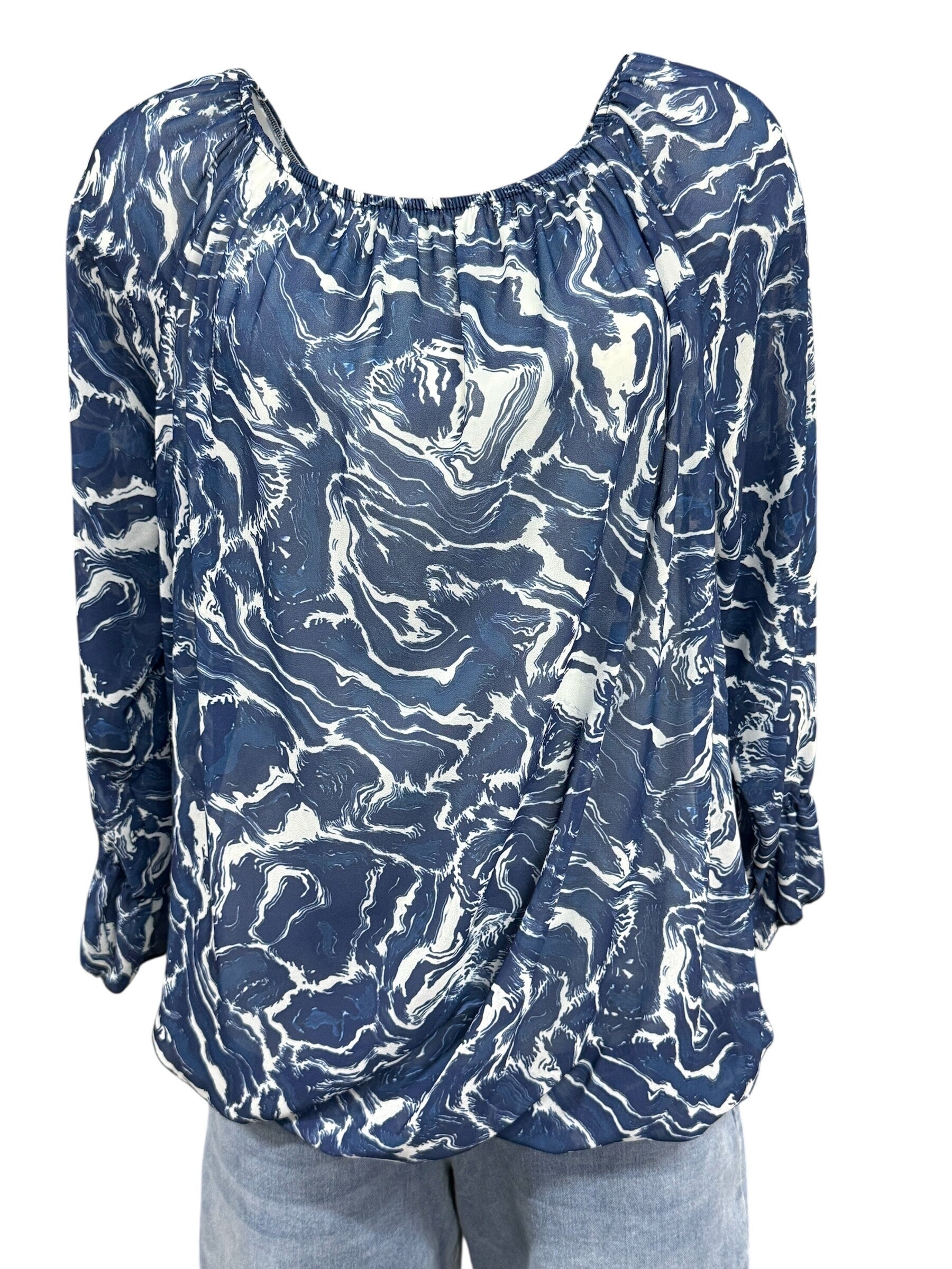 Blouse Marieke Donkerblauw
