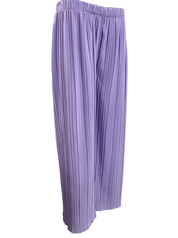 Broek Plissé Lila