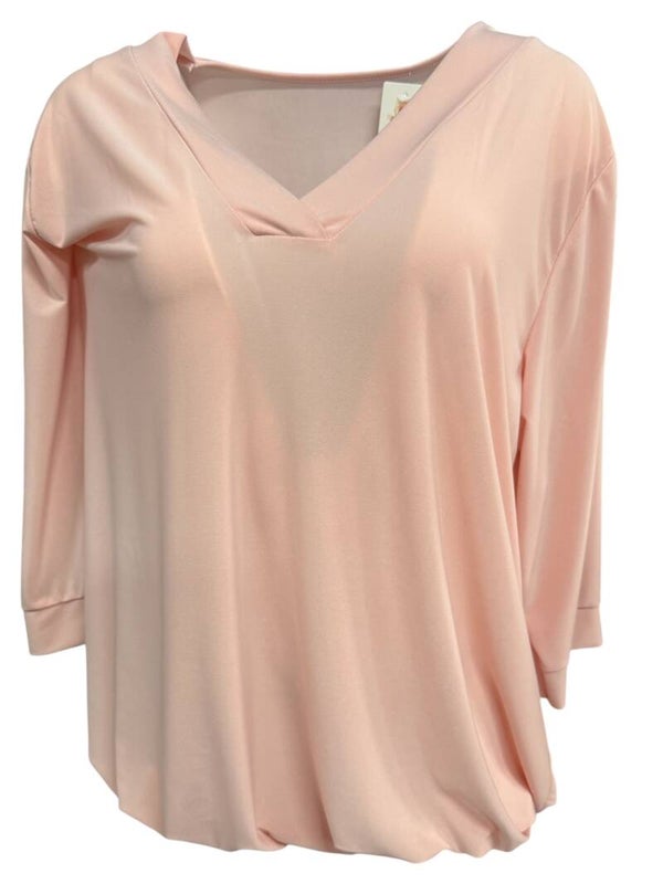 Shirt Riley Lichtroze Elastiek