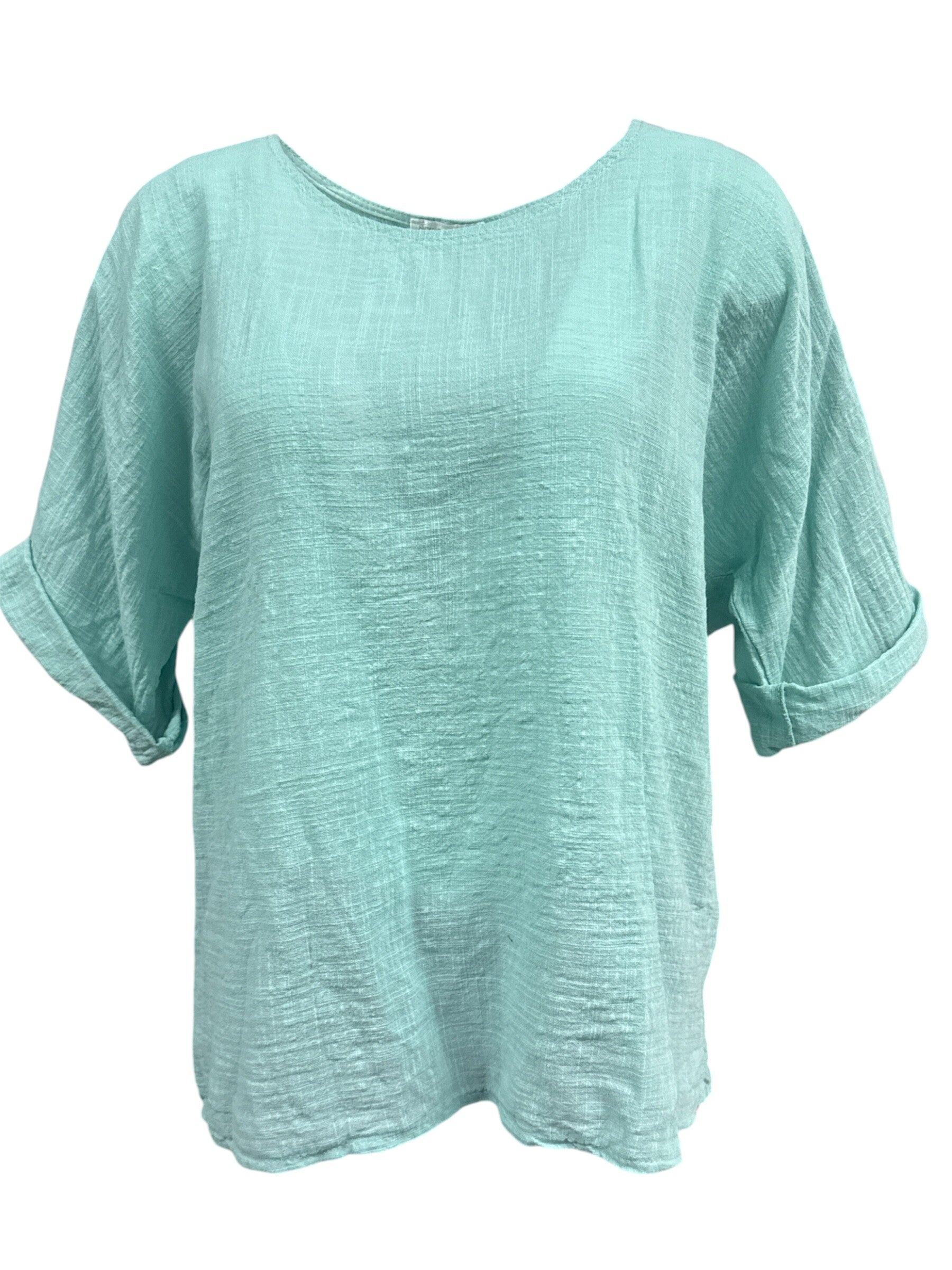 Shirt Katoen Linda Mint