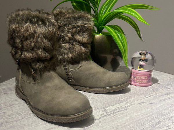 Bottines avec fourrure P34