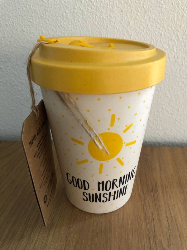 Bamboe Beker Good morning sunshine