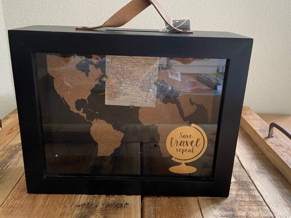 Spaarpot  save travel repeat