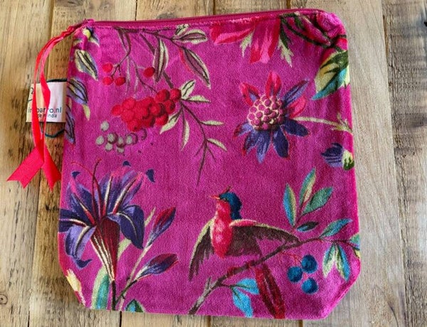 Toilettas/make-up tas "Paradise Magenta"