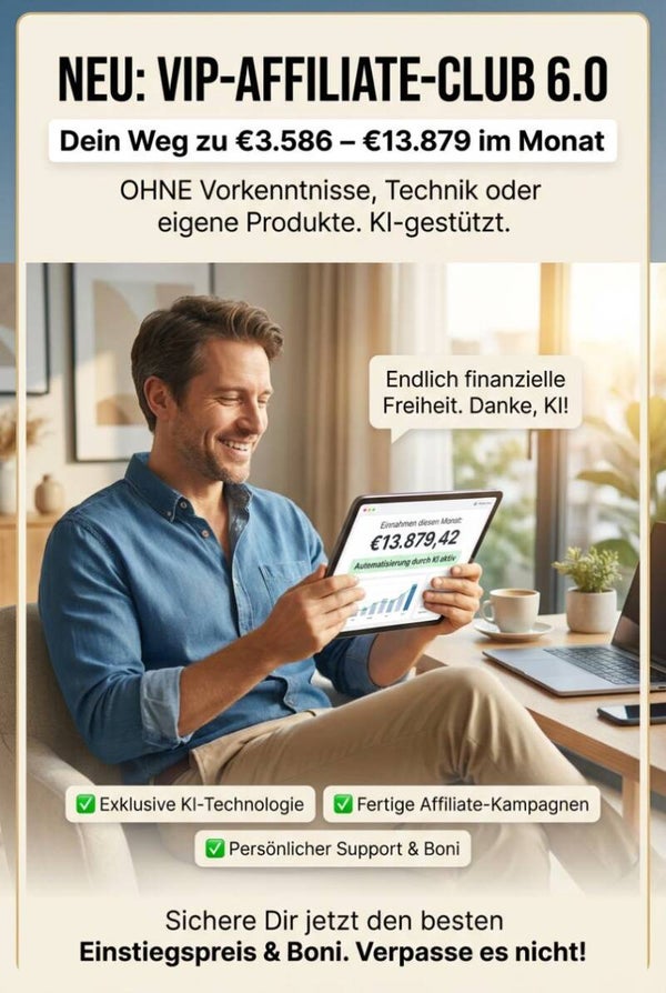 SENSATION, wenn du von Null starten willst.