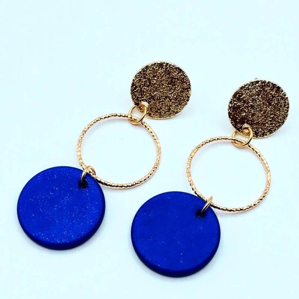 Blauwe rondjes geschakeld