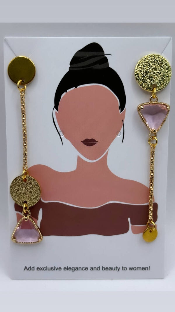 Driehoeken  roze oneven