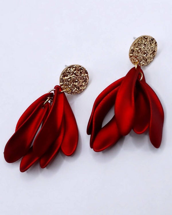 Vuurrode blaadjes mat