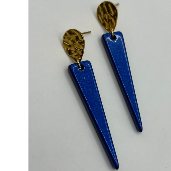 Polaris driehoeken blauw