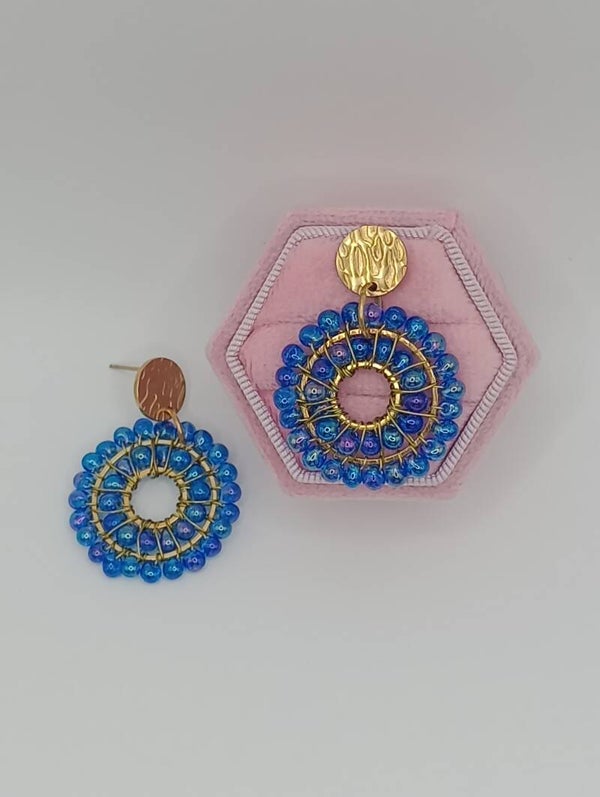 Bubblegumkralen rond blauw