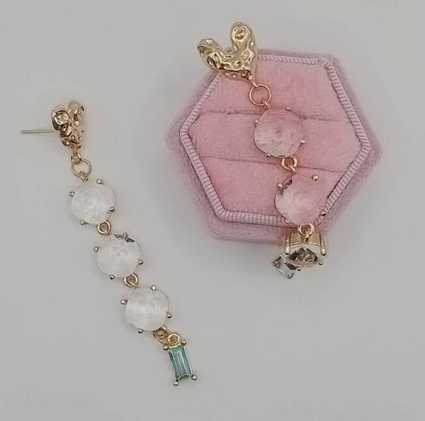 Doorzichtige rondjes /hartje/ steentje