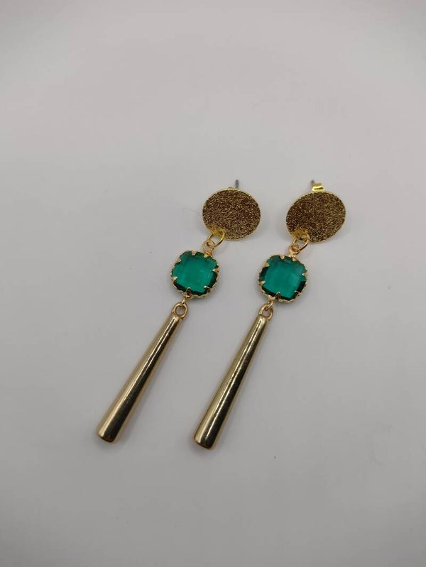 Dunne druppel/groen glas