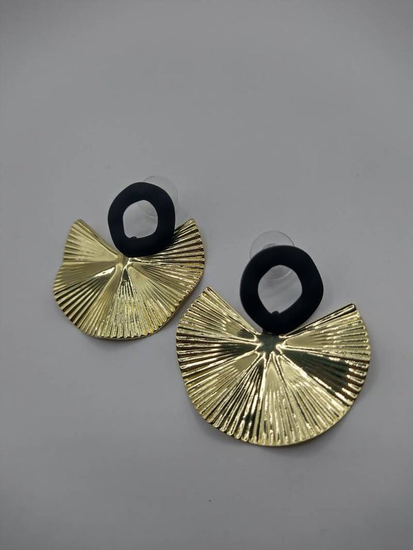 Mat zwart/goud slijpsellook