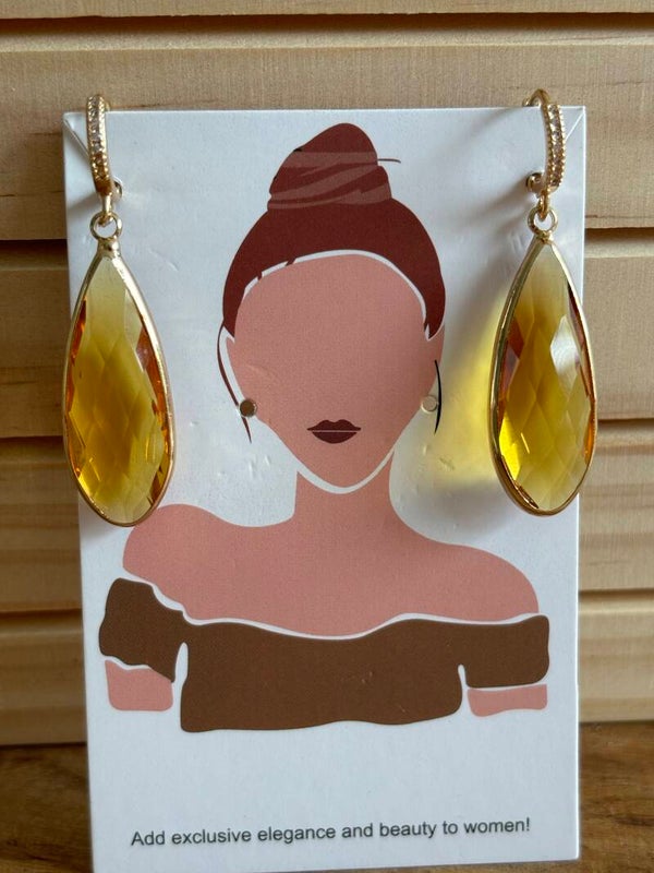 Mosterdgele druppels