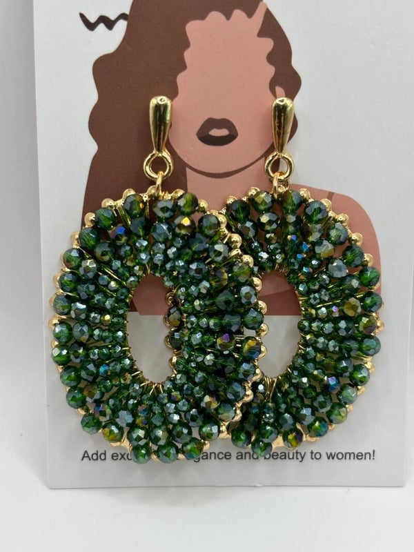 Kralen rondjes groen