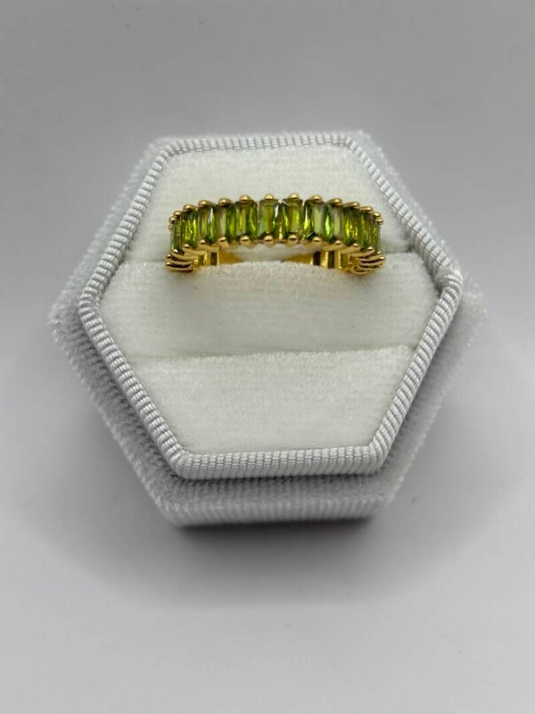 Groene steentjes glas