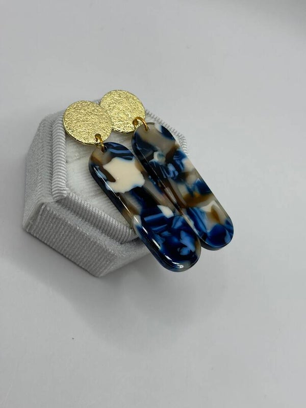 Epoxy blauw/multicolor