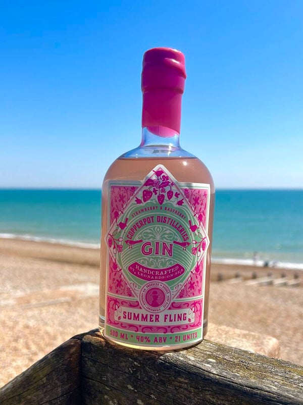 500ml ‘Summer Fling’ Copper Pot Gin