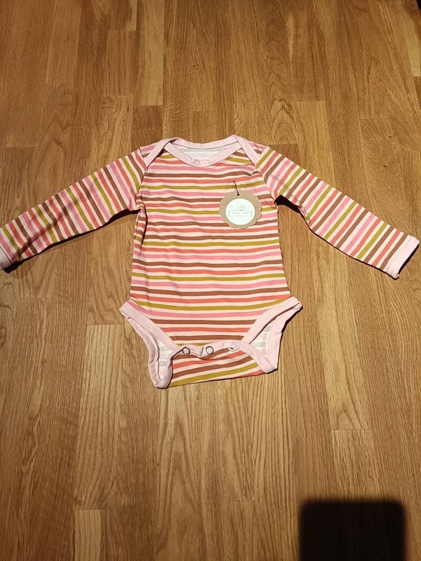 Body Gr. 68 Pink gestreift