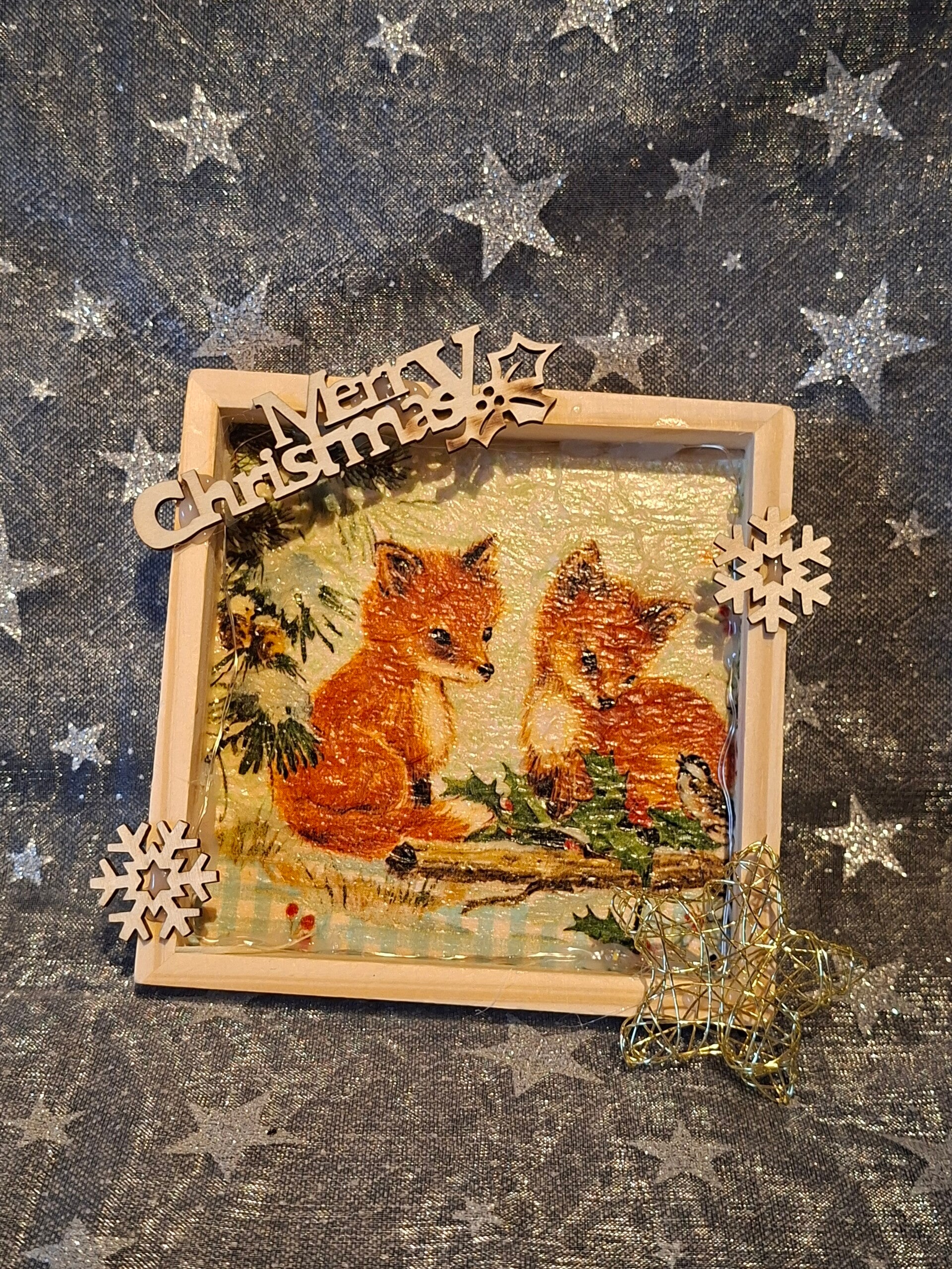 Deko-Rähmchen Fuchs