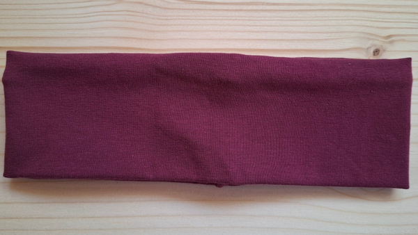 Stirnband Violett