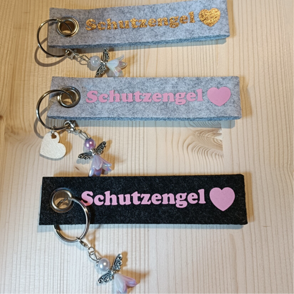 Schlüsselanhänger Schutzengel