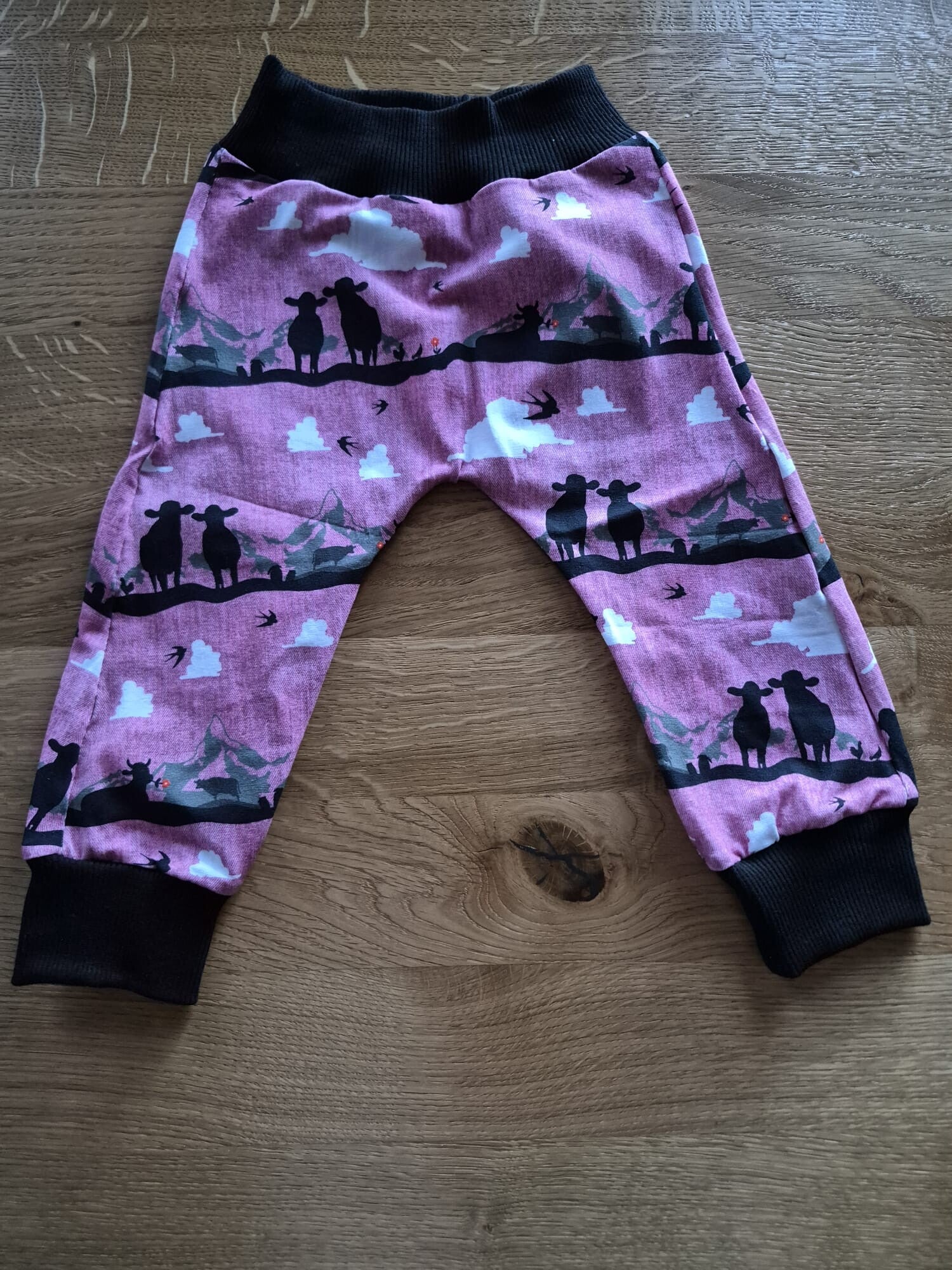 Pumphöschen Kuh/Pink
