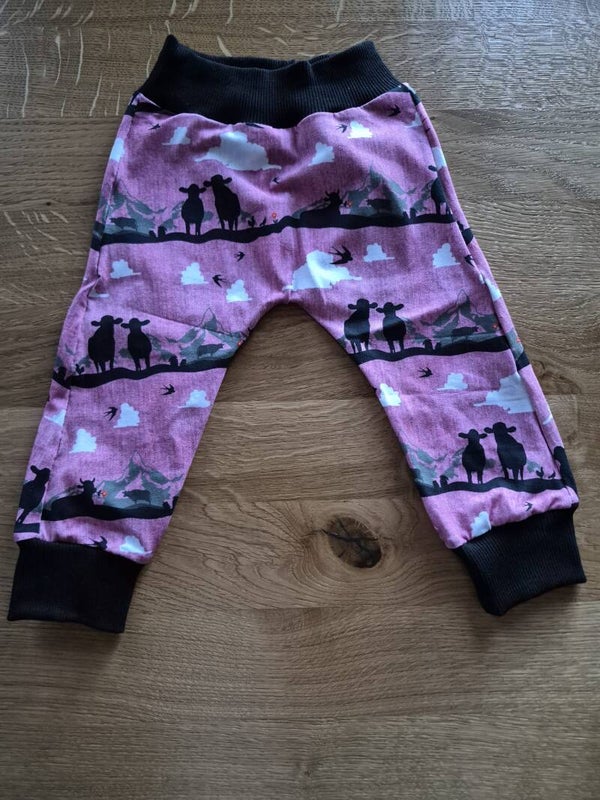 Pumphöschen Kuh/Pink