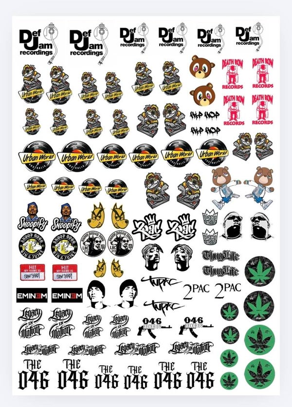 Urban World decals set