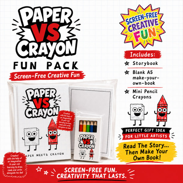 Paper VS Crayon FUN PACK