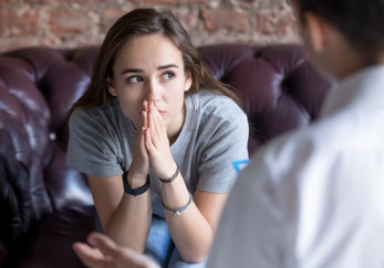 Young person in a therapeutic support session at Children's Sanctuary specialist residential care home in Leighton Buzzard