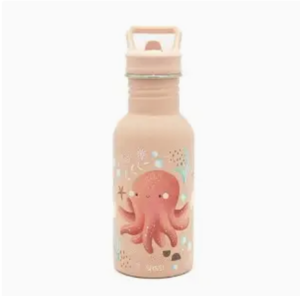 Edelstahlflasche - Slurpy der Oktopus